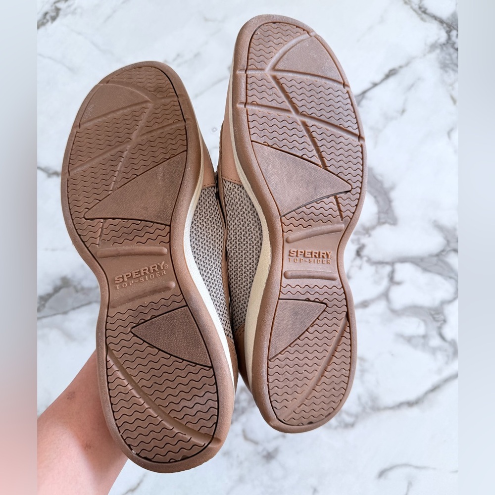Sperry Women's Tan Boat Shoes - Picture 2 of 5